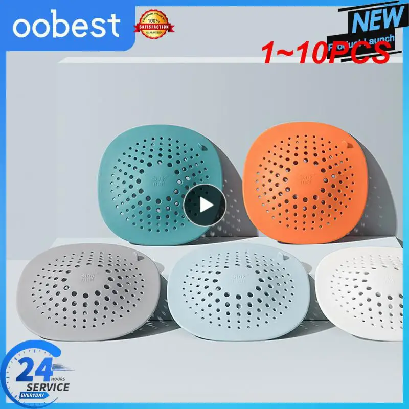 

1~10PCS Household Sink Filter Cover Kitchen Sink Anti-Blocking Filter Mesh Bathroom Bathroom Filter Accessories
