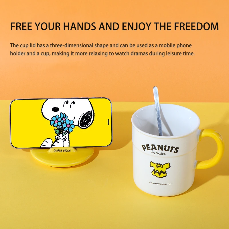 Snoopy Portable Coffee Cup Cover Creative Cartoon Anti Hot Portable Coffee  Cup Holder Milk Tea Beverage Cup Bag Hanging Holder - AliExpress