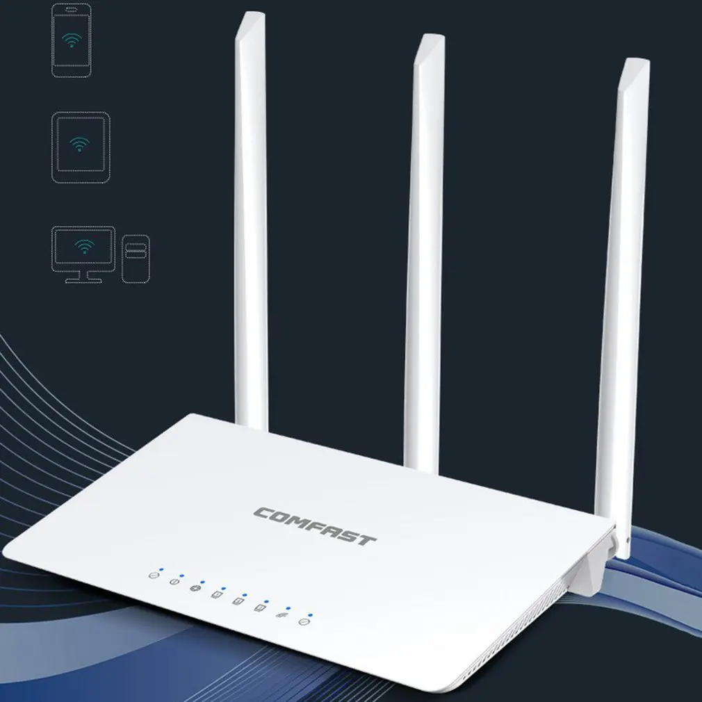 CF-WR613N V1Wireless 300Mbps Internet Nhanh Chóng Để Bàn Treo Tường WiFi Lớn Căn Hộ Gia Đình