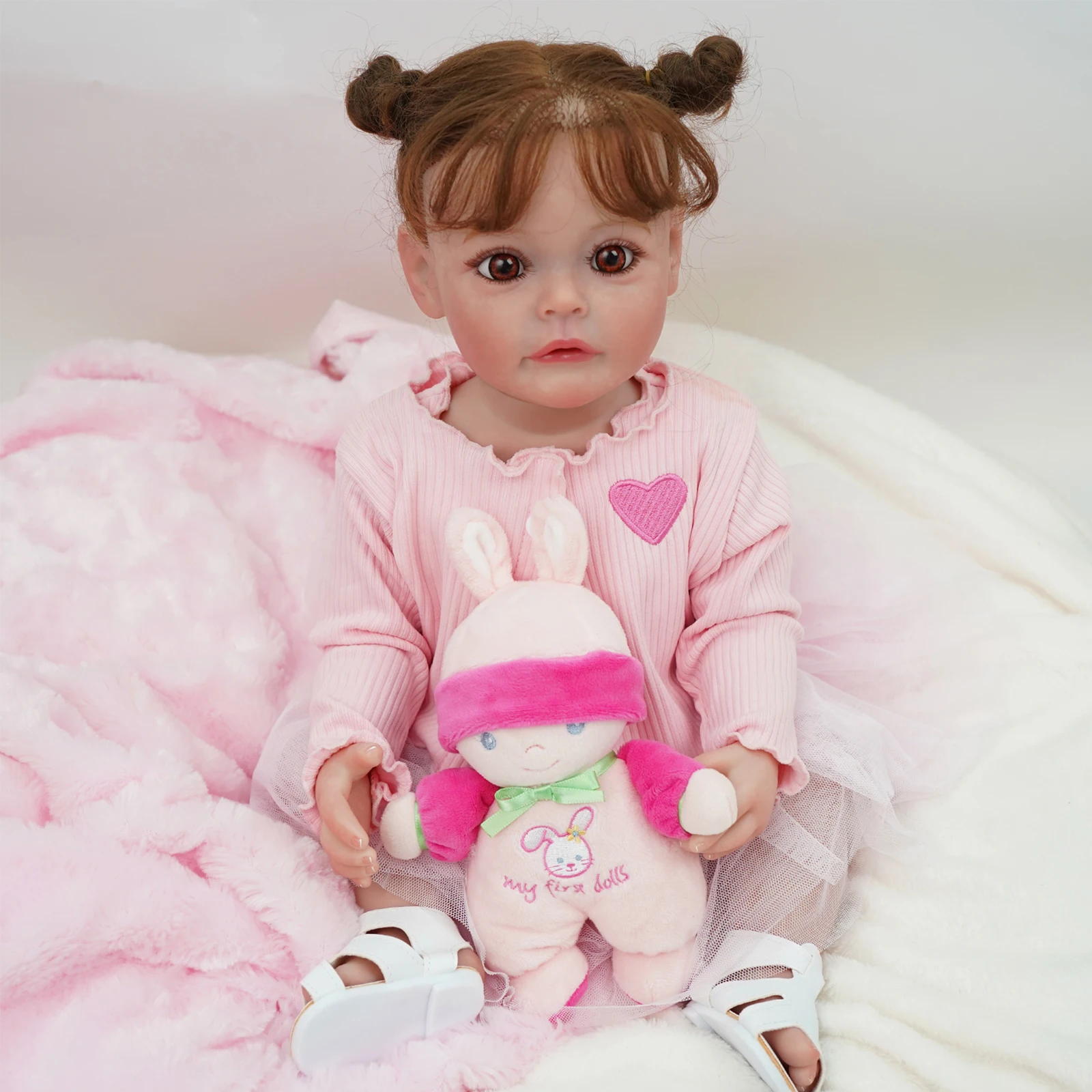 BRASTOY リボーンドール 女の子 55cm シリコンボディ 入浴可能