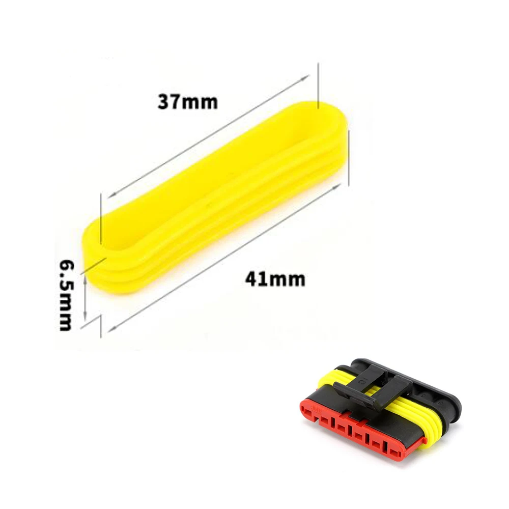 

2000PCS 282090-1 connector waterproof Silicone Rubber car pin connector Automotive sealing plug Silicon rubber waterproof plug