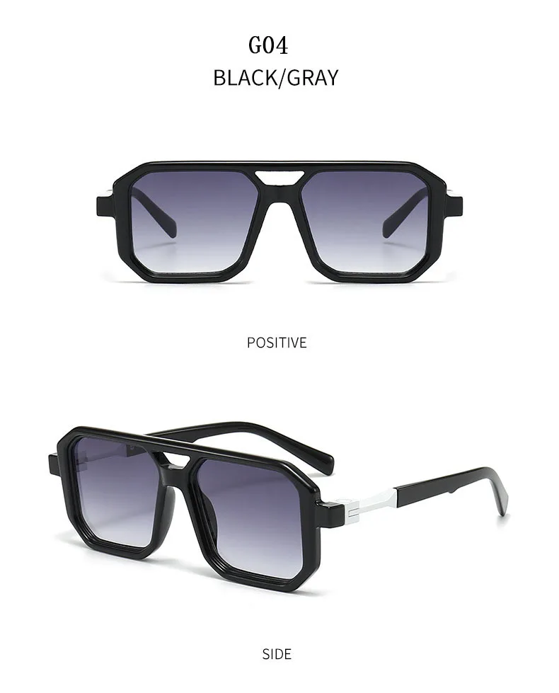 2024 Square Sunglasses for Men