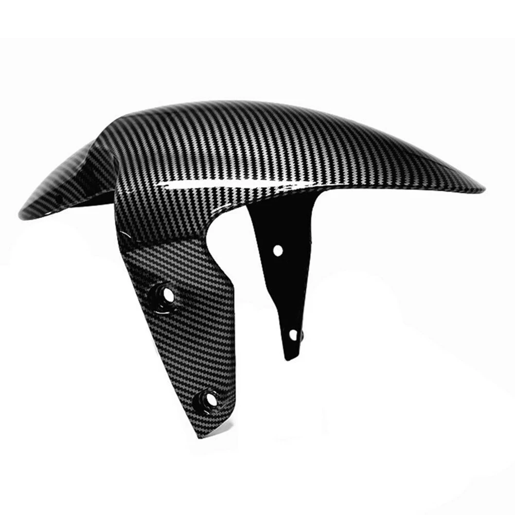 

Brand New Fender Guard Hugger Front Tire 1pc Automotives Carbon Fiber Pattern Motorcycle For 675 / 675R 2006-2012