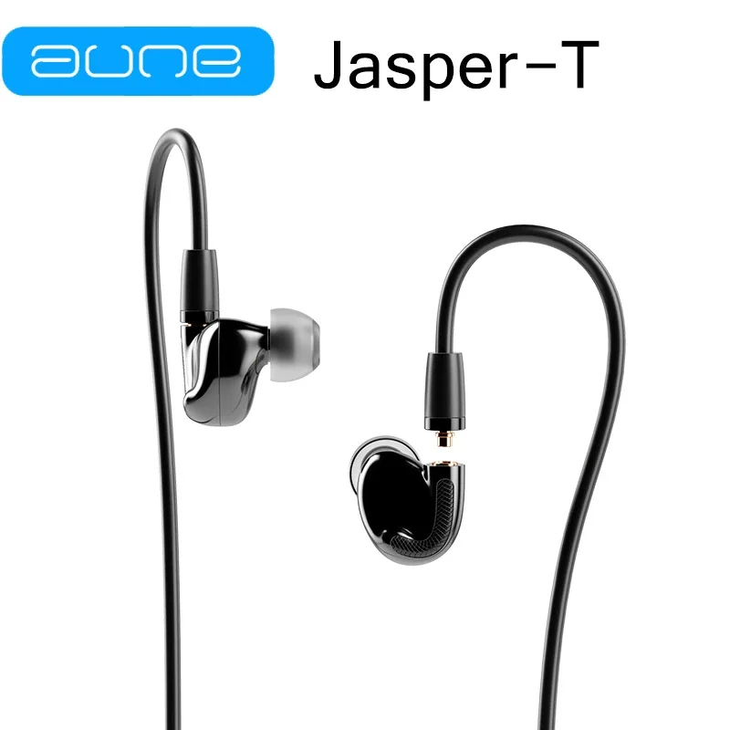 AUNE Jasper In-ear Monitors Earphone MGD DIAPHRAGM Professional Hifi Headset Wired HIFI  Audiophile-level-acoustic Processing