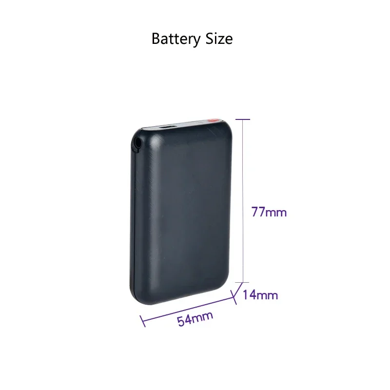 Winter Heated Socks Batteries 7.4V 3000mah 5V 5000mah Li-Polymer Battery Packs For Warm Gloves Clothes Hat Charger Power Bank rechargeable battery battery charger