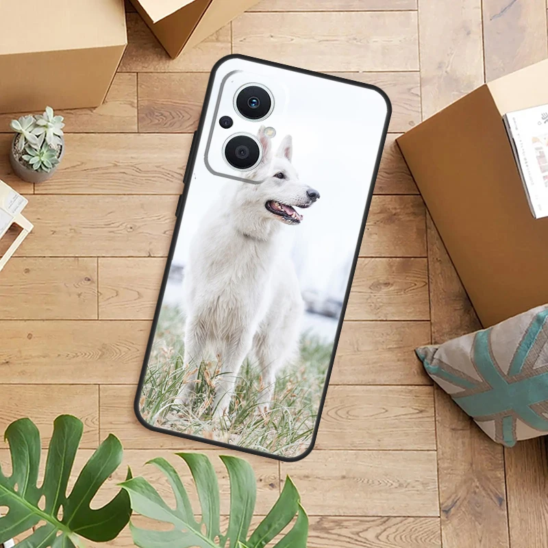 Cartoon German Shepherd Dog Design Phone Case