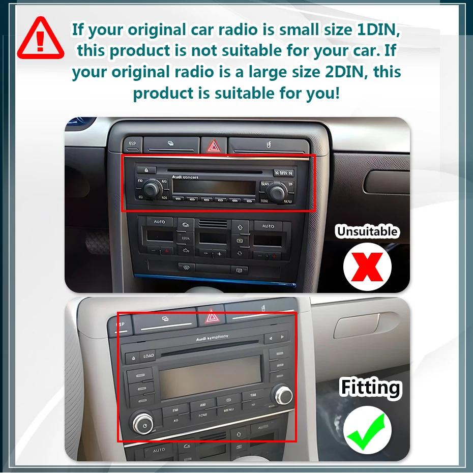 Radio para coche con pantalla de 10,26 pulgadas, Carplay inalámbrico, Android 15, accesorios para coche, estéreo para Audi A4 B6 S4 B7 RS4 Seat Exeo 2002-2008, sistemas inteligentes, reproductor multimedia, Bluetooth, autorradio, navegación GPS 2DIN 3