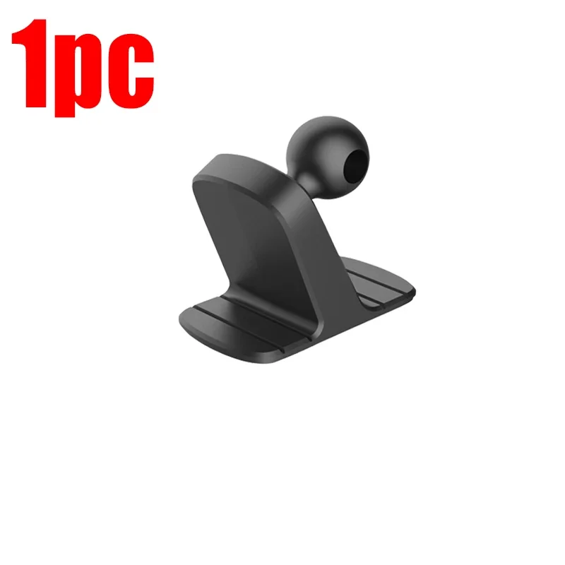 Newwyt Supporto Magnetico Per Cellulare Auto - Base Rotante Con Testa A Sfera 17mm, Attacco Per Cruscotto, Antiscivolo