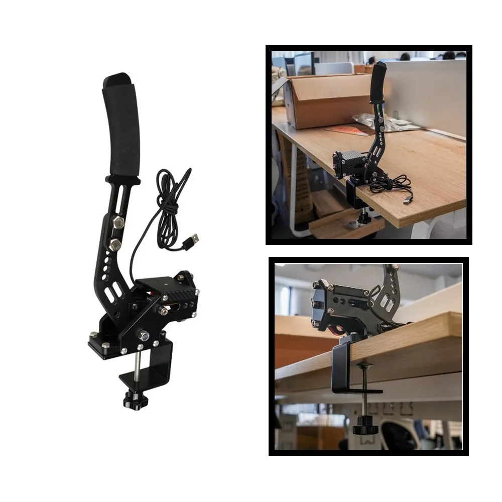 Universal Racing Game PC USB Handbrak &Fixed Bracket For G25/27/29 T300 T500 Racing Games Fanatecosw Dirt Rally