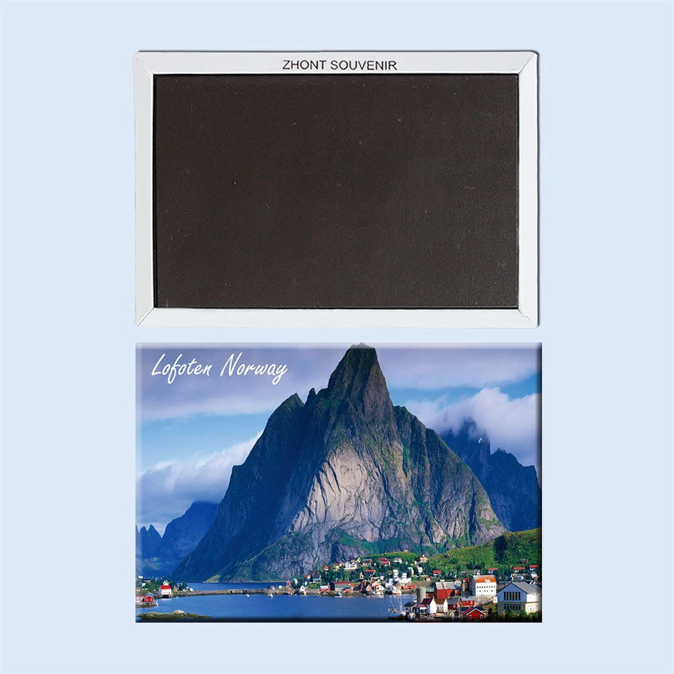Lofoten Islands In  Norway Fridge Magnets 22711, Souvenirs Of Tourist Landscape Gifts For Friends Refrigerator Sticker
