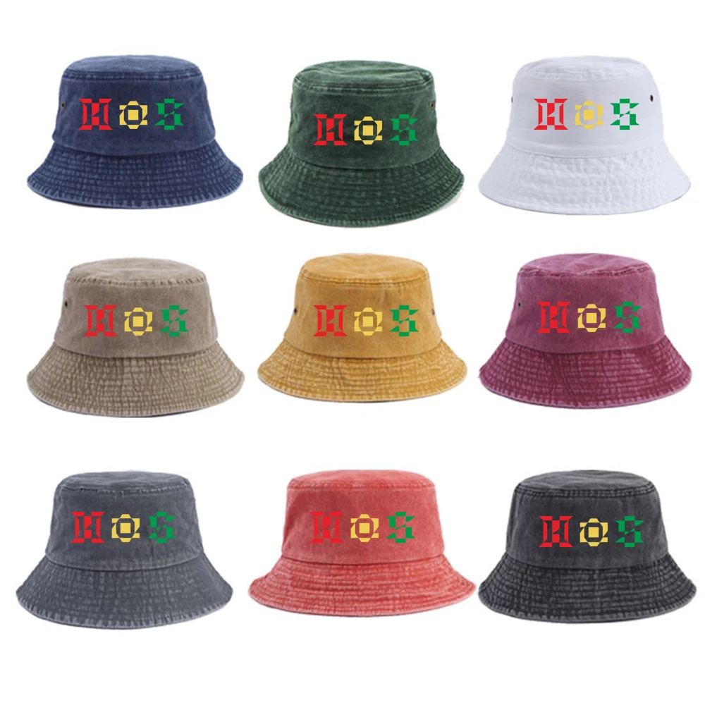 Kpop J-HOPE HOPE Eimerhut für Herren, reine Baumwolle, Panama, Fischer, Gorras, Herren, Damen, 56–58 cm, Sonnenkappe – Detail 1
