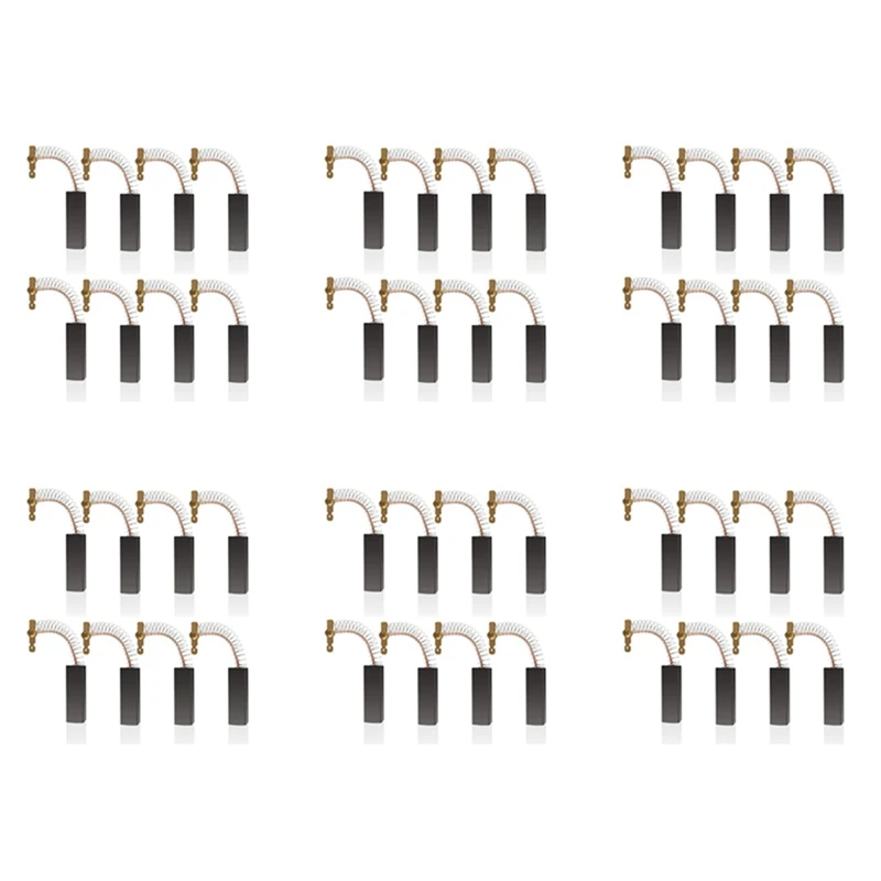 

Washing Machine Carbon Brushes 154740 Carbon Brushes Motor Carbon Brushes For Siemens Washing Machine 48Pcs