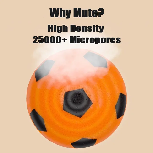 Squeezable Mute Bouncing Basquete, Bola Silenciosa, Espuma