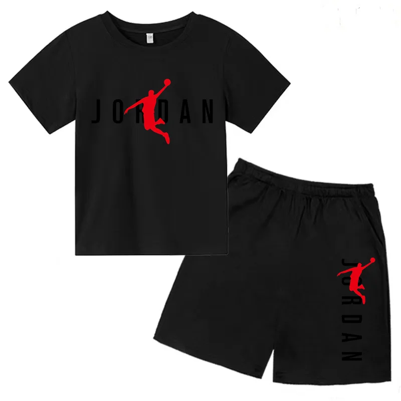Sportset Kids Summer Outdoor Printed T-shirt Boys Girls Teen Summer Short Sleeved Sunny Charming Kids Casual T-shirt Ages 3-13 kids t shirt