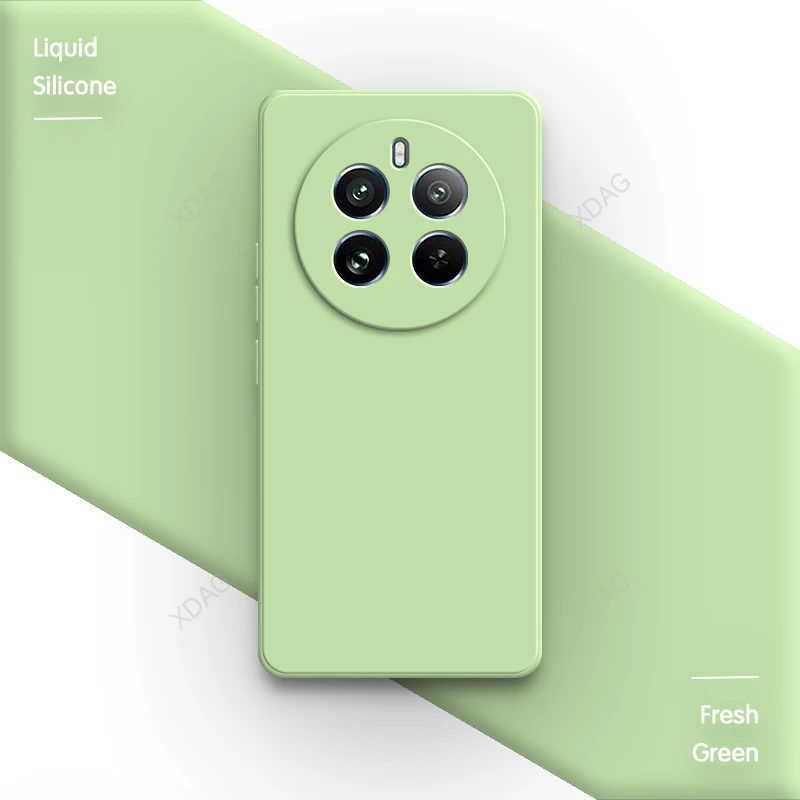 Minimalist Silicone Phone Case - Soft Straight Edge Back Cover