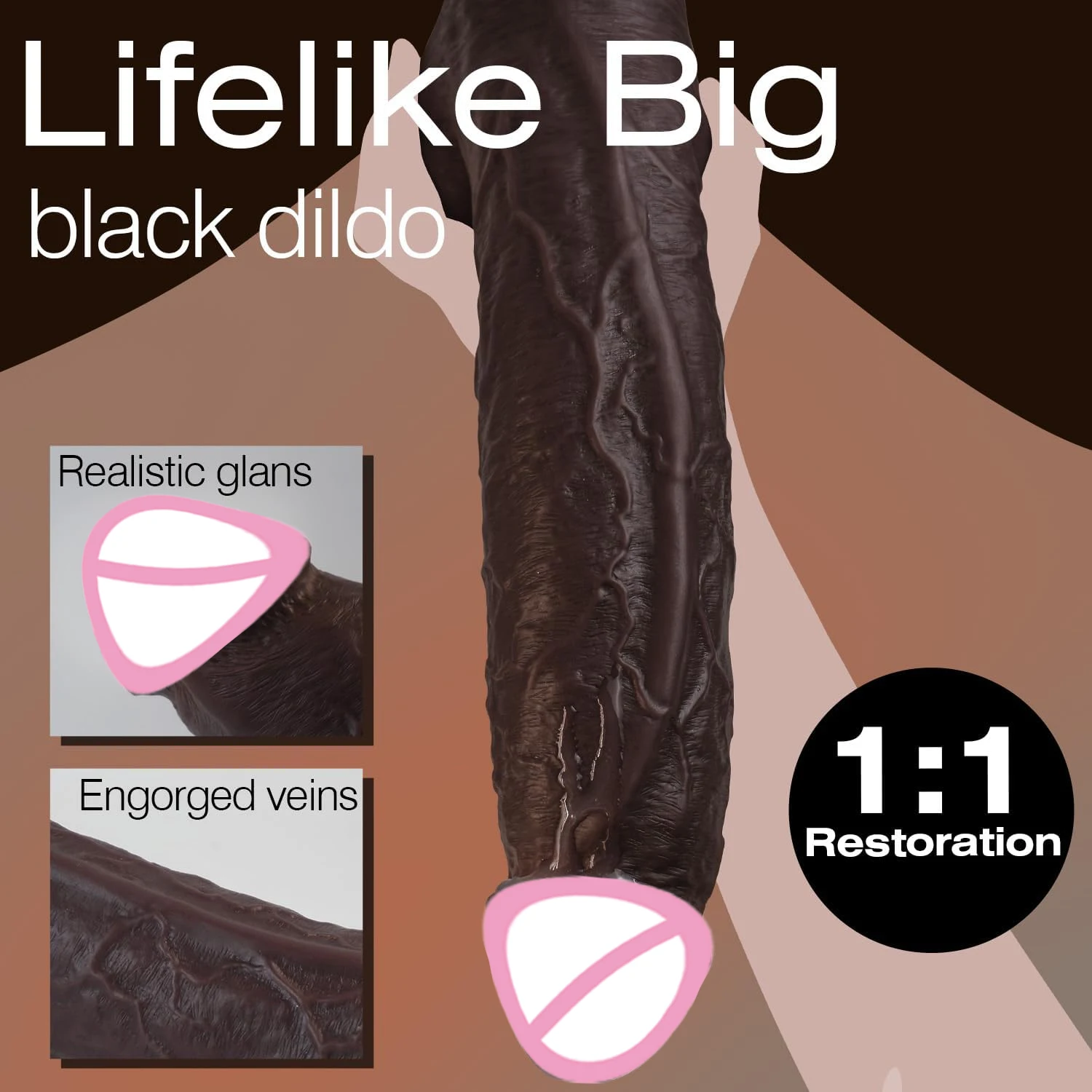 FairyKiss Soft Realistic Skin Feel Silicone Dildo Suction Cup Thick Penis Vagina Anal Stimulator Female Sex Toy Strap on Cock
