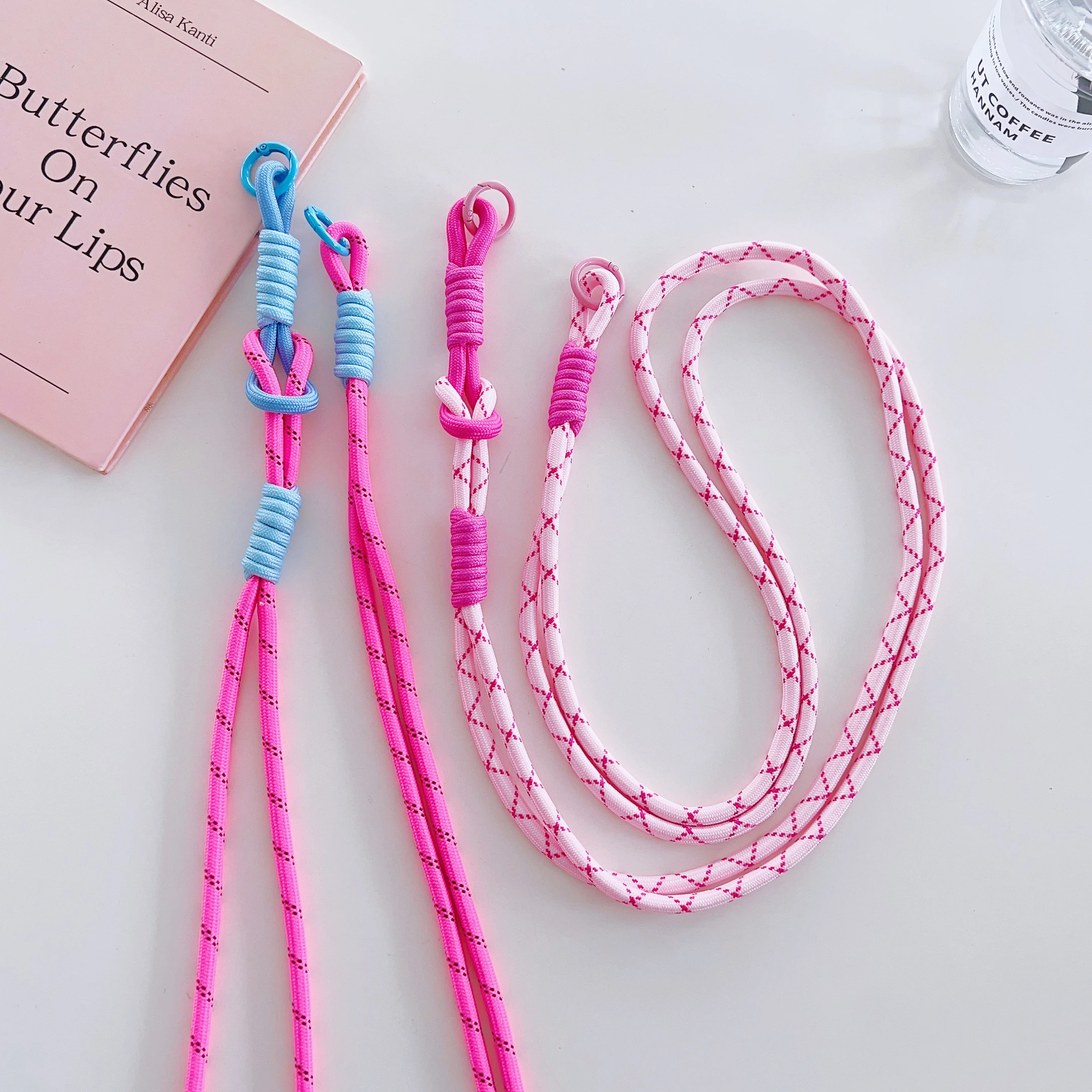 Hand-Woven Colorful Phone Lanyard Crossbody Strap