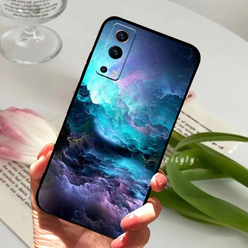 Silicone Shockproof Soft TPU Phone Case with Cartoon Design