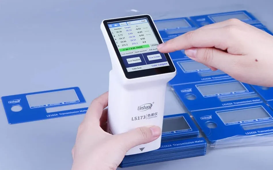 LS173 Portable Multifunctional Colorimeter With Touch Screens Color Analyzer Lab