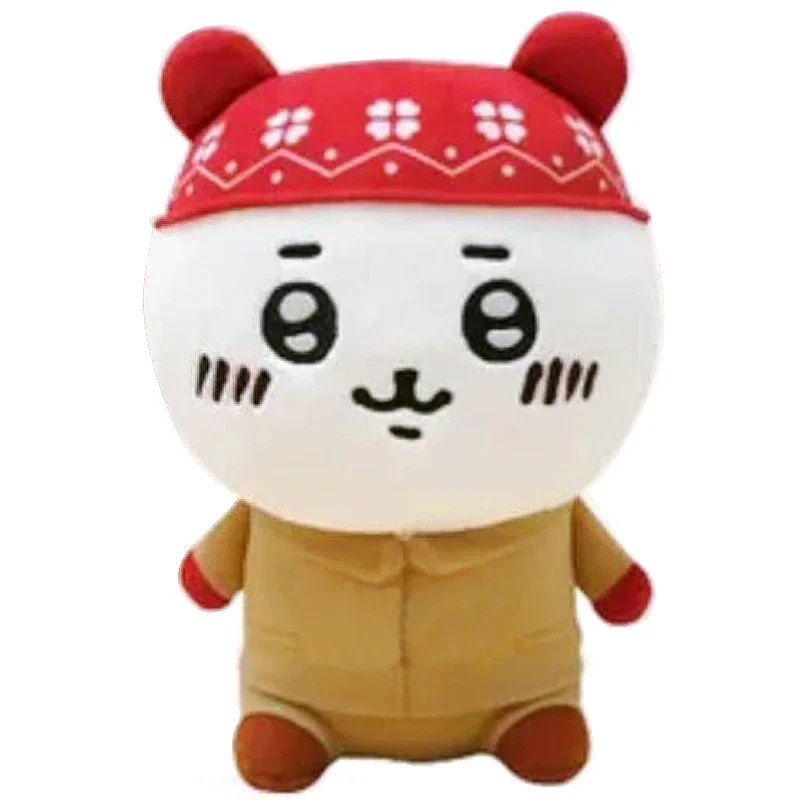 

New Cute Japan Nagano Chiikawa Bear Winter Style Big Plush Plushy Stuffed Pillow Toy Doll Kids Gifts 25cm