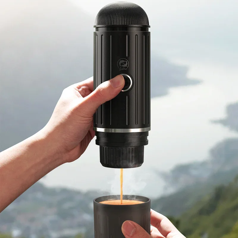 Mini Espresso Capsule Coffee Machine Portable Electric Hot and Cold Extraction Coffee Machine Travel Coffee Machine 2