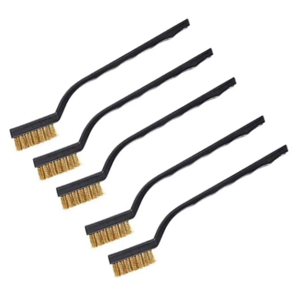 6Pcs 15cm Remove Rust Brush Brass Cleaning Polishing Metal Brushes