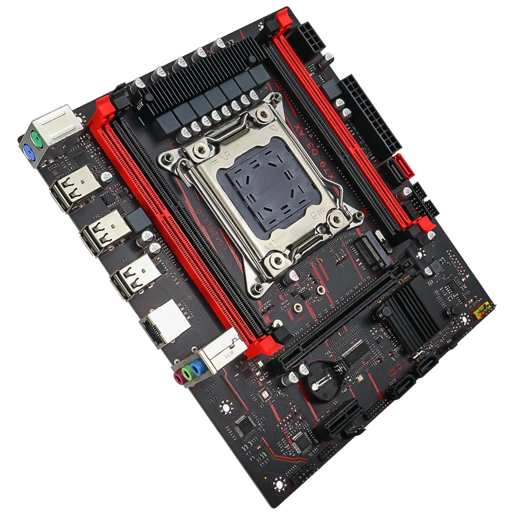 SOYO X79 Game Motherboard LGA 2011 Set with E5 2650 V2 CPU 32G