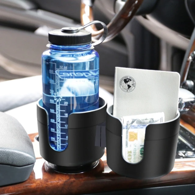 Car Double Cup Holder Expander Auto Drink Holder with Adjustable Base for Car 5