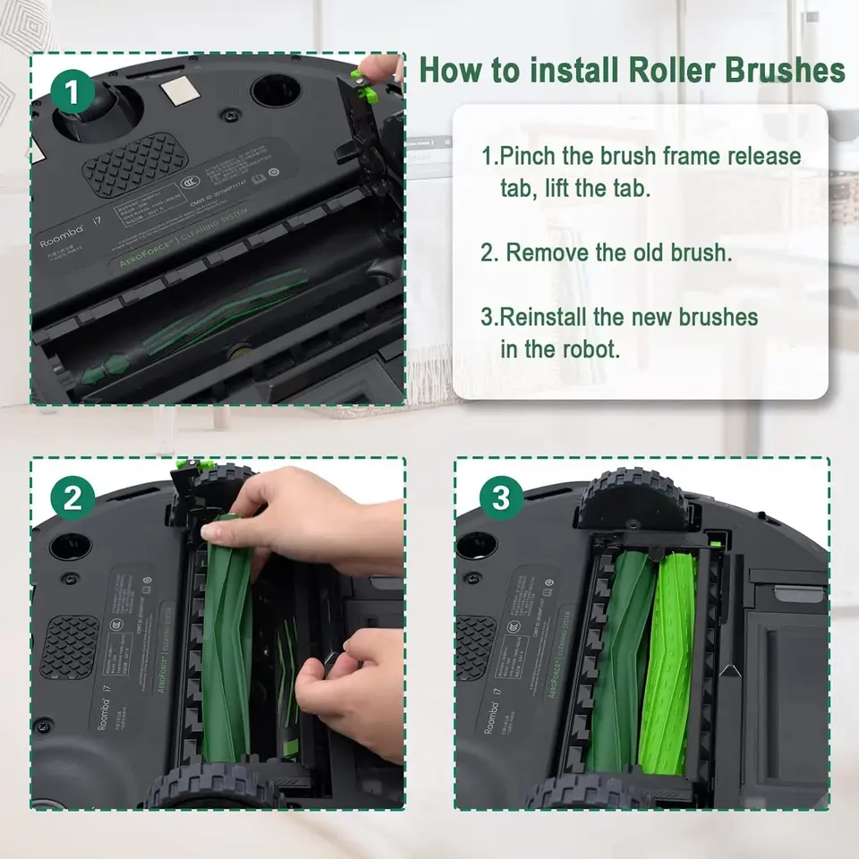 Roomba Combo 10 Max Brush Compatible For IRobot E I And J Series