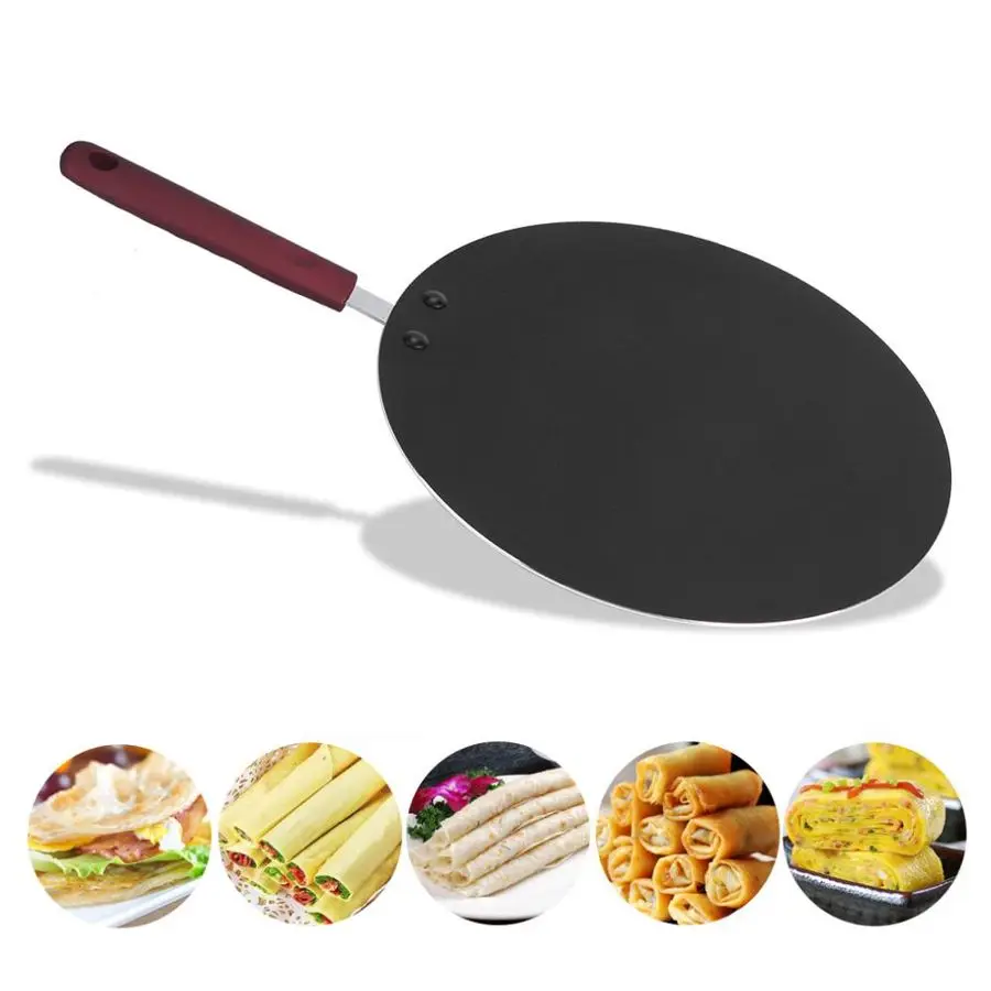 Crepe Maker Non-Stick Frying Pan Pancake Griddle Pan Mini Cooking Tool Crepe Machine