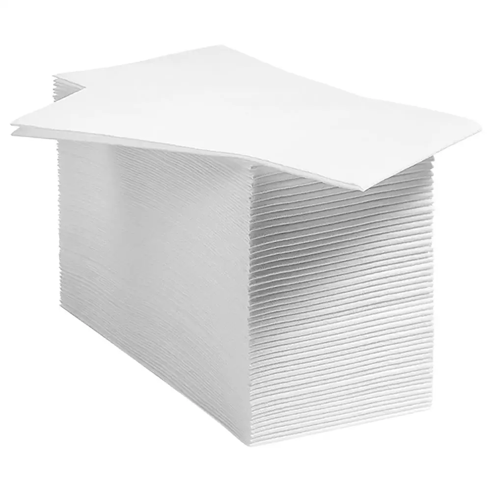 100Pcs Thick Paper Napkins Banquet Cocktail Party Wedding Serviettes Disposable Towels Golden Print Guest Luncheon Tabletop
