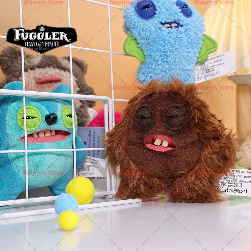 New Original Fuggler Ugly Teeth Monsters Plush Toys Fugglers Wide