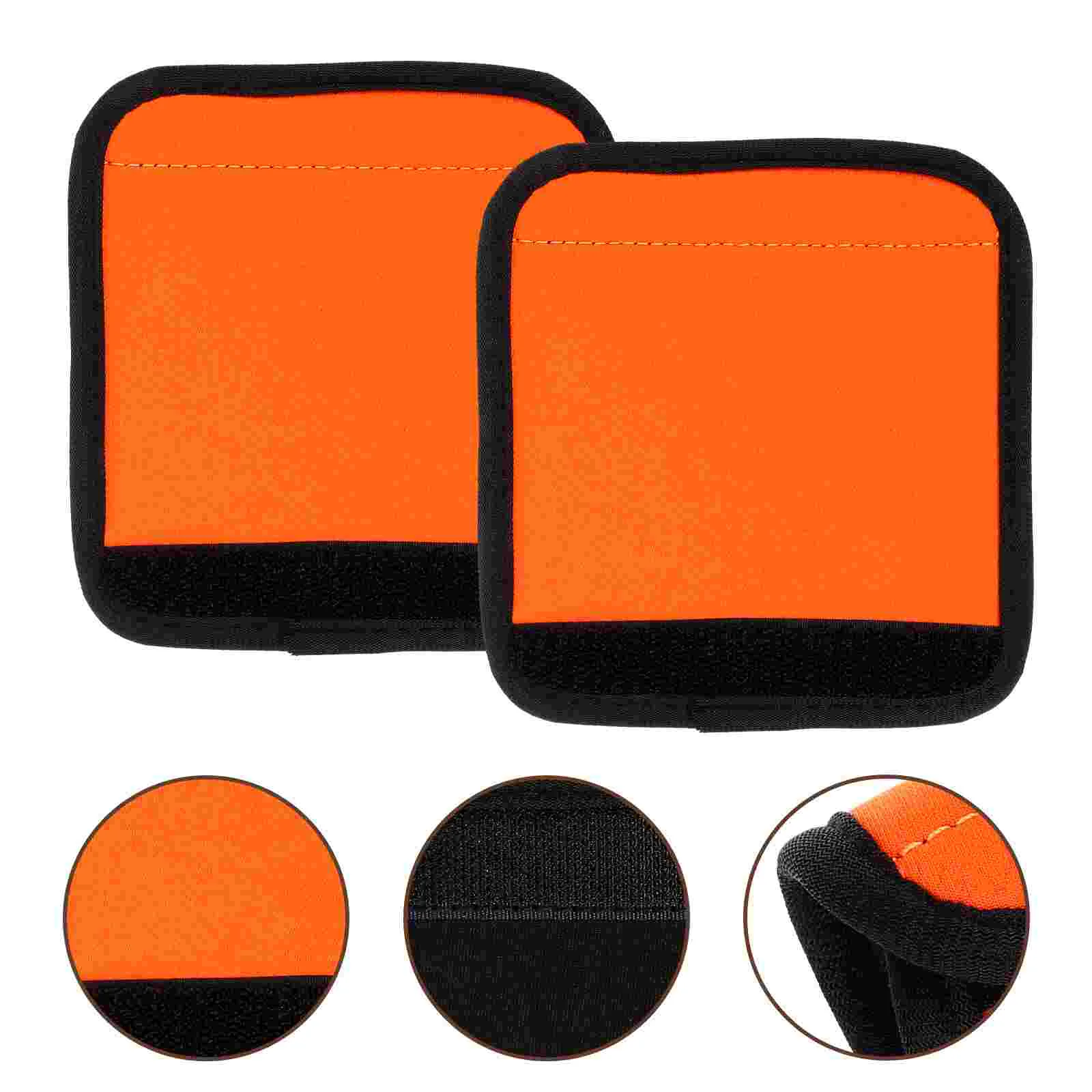 

Padded Horizontal Bar Grips Barbell Palm Cover Cart Protective Mat Sport Accessories