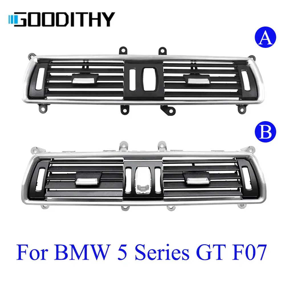Dash Center Air Conditioning Vent Cover AC Vent Grille Outlet Panel Replacement For BMW 5 Series GT F07 528 535 550 2010-2017
