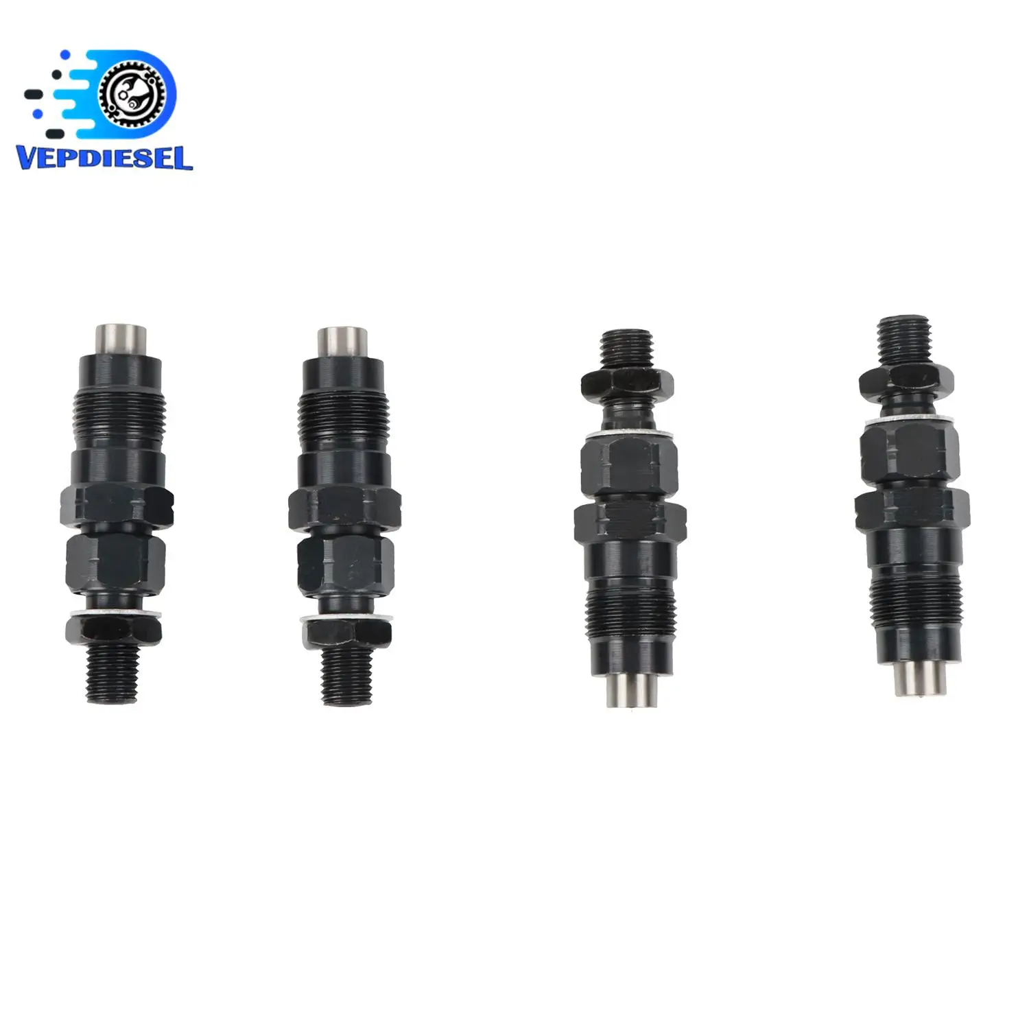 

4pcs Fuel Injector set 1G065-53900 1G065-53902 6672405 New For Kubota V1505 V1205 V1305 V1505T Engine Excavator Accessories