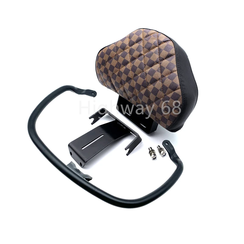 Schienale Passeggero Per Vespa | Cuscino Portapacchi Marrone | Compatibile Primavera Sprint GTS - Foto 13