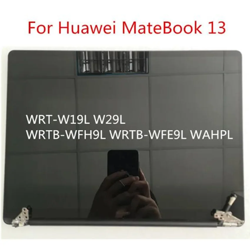 

For Huawei MateBook 13 WRT-W19L W29L WRTB-WFH9L WFE9L WAH9L HN-W19R W19L 13" Touch Screen Display Assembly LCD Full Set