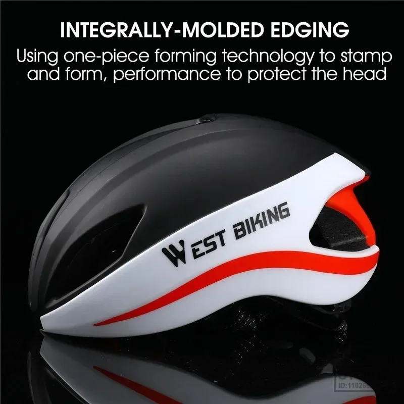 

WEST BIKING Pro Race Level Bike Helmet MTB Road Bicycle Helmet Ultralight EPS Men Women Riding Safety Sports Cap Cycling Helmet