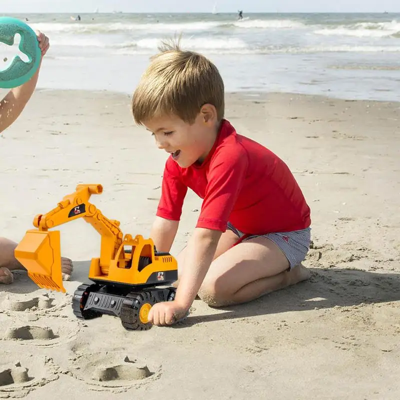 Excavator Dump Truck Model Toy Engineering Vehicle Set Construction Fleet Toddler Early Education Construction Vehicles Toys - 2