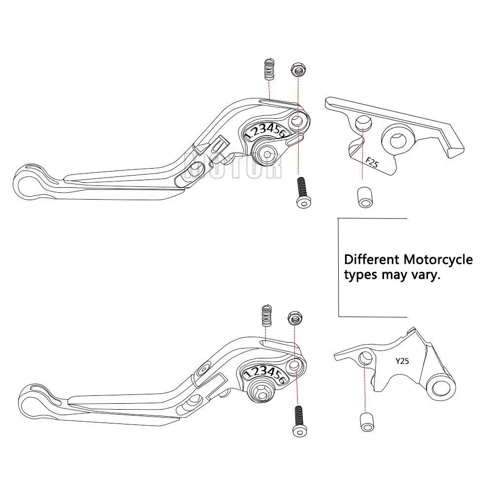 Per YAMAHA Motor TMAX500 TMAX530 leve frizione freno manopole maniglia estremità TMAX T MAX T-MAX 500 530 2001 2002 2003-2007 2006 2005 04