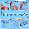 Beginner Crochet Yarn Crochet Knitting Easy Yarn for Beginners with Easy-to-See Stitches Yarn for Bag Keychain Flower Animal 5