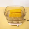 Multifunctional Electric Food Steamer Noodles Pasta Skillet Rice Cooker Egg Frying Pan Porridge Soup Stew Hot Pot Meals Heater 3
