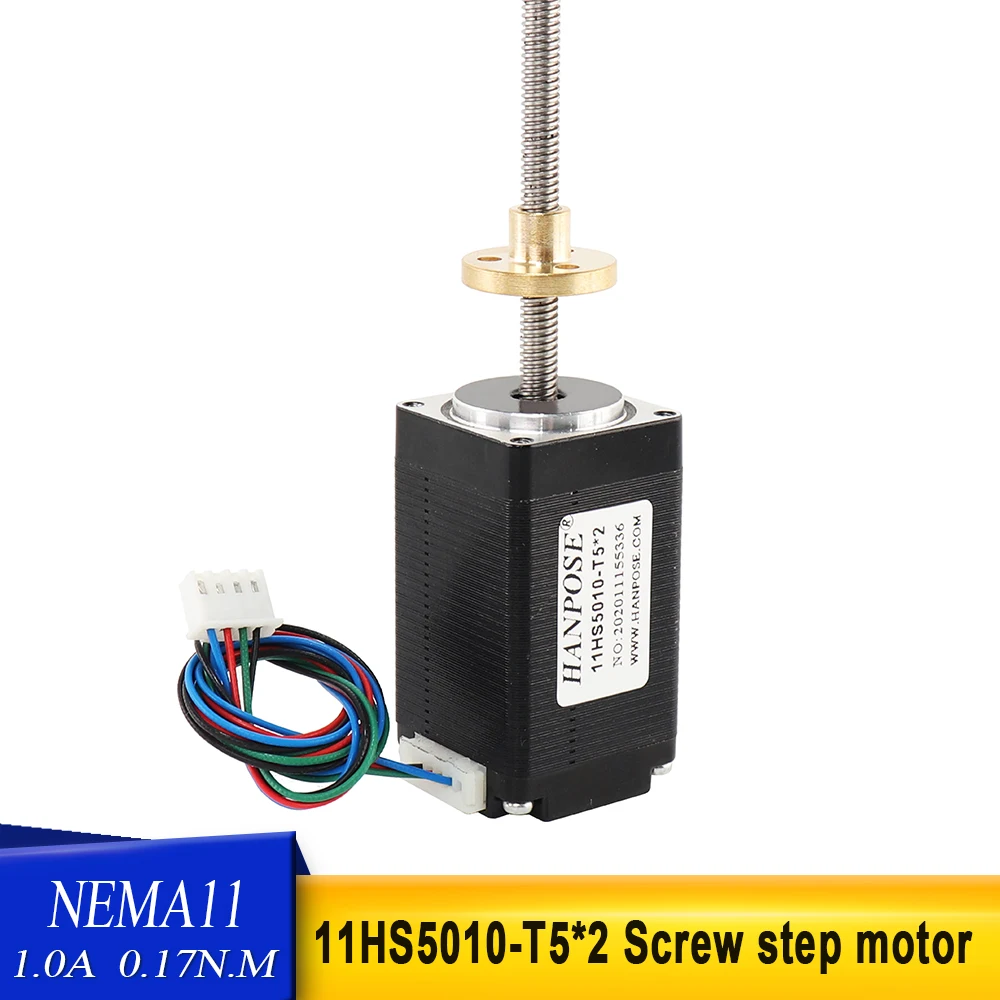 11HS5010T5X2linearscrewsteppingmotortscrewMotorlength100mm