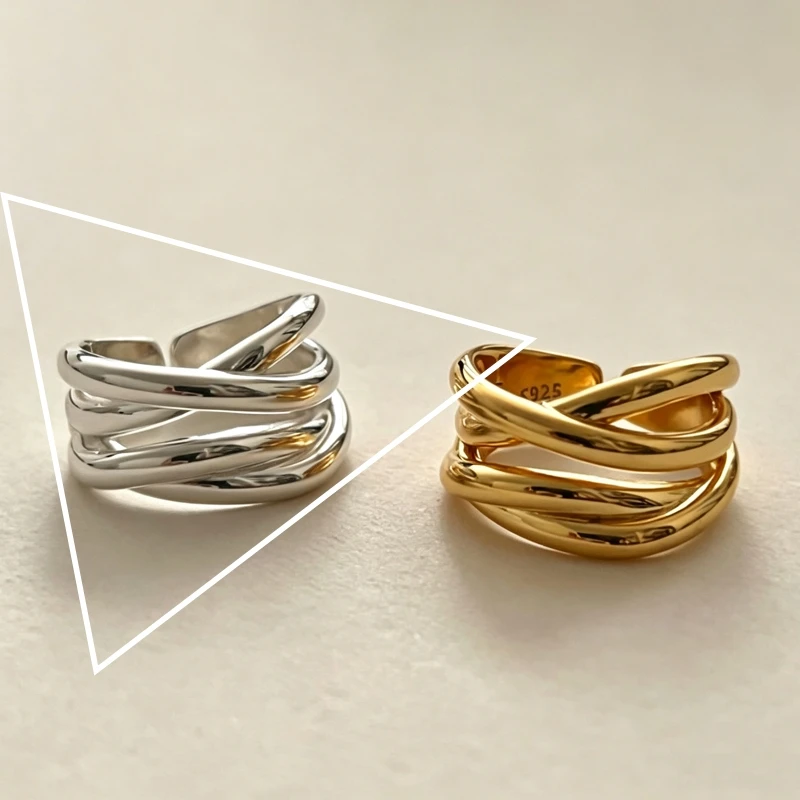 Elegant 925 Sterling Silver Crown Love Heart Wishbone Ring with Rose Gold Crystal