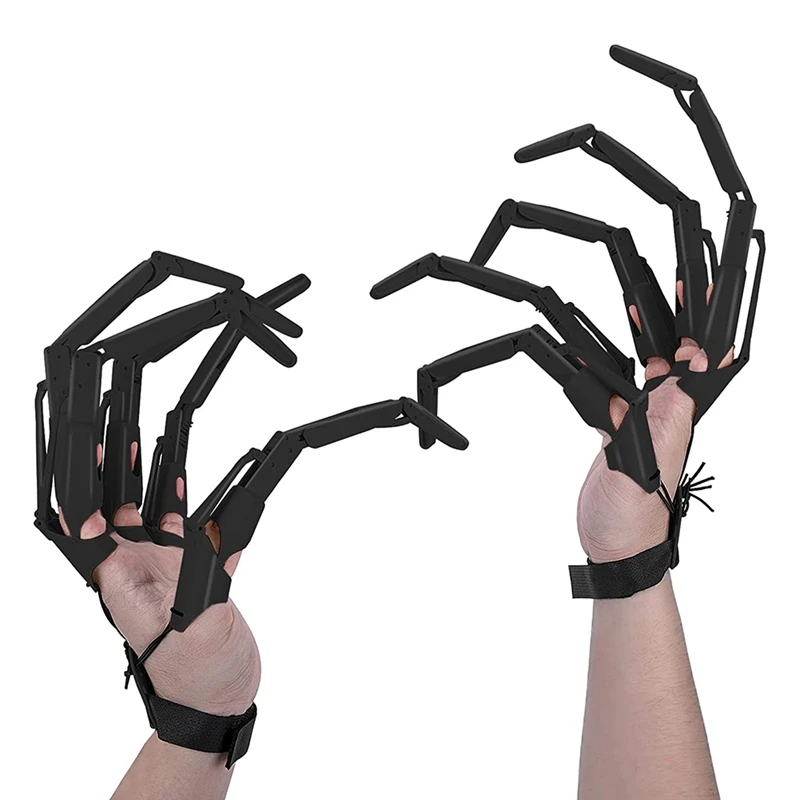 2pcs Halloween Articulated Fingers,3d Printed Flexible Finger