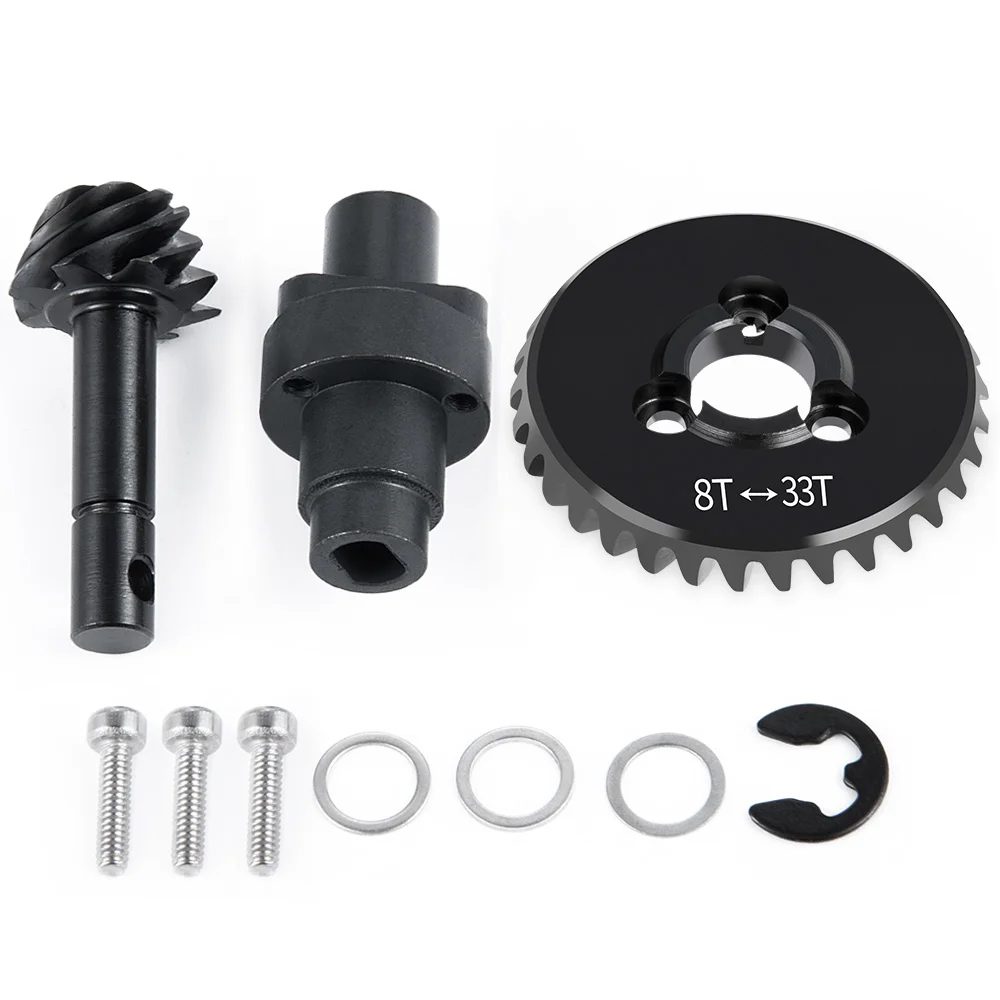 YEAHRUN ƿ ︮   ׽ ,  SCX10 II 90046 1/10 RC  ũѷ ڵ ׷̵ ǰ, 8T + 24T, 30T, 34T