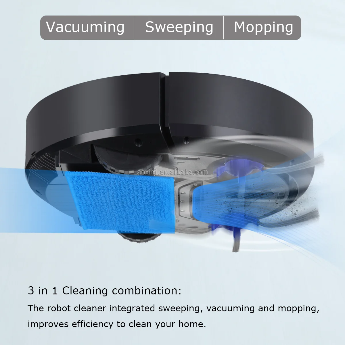 Robor Sweeping Vacuum Cleaner Auto Recharging Wifi APP Control Sweep Suction Mop Carpet Floor Pet Hair Automatic Robot robot vacuum cleaner