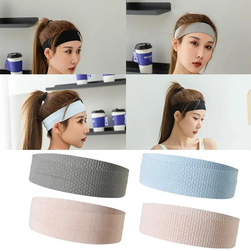 

Women Men Headband Stretchy Sport Headbands Moisture Wicking Headband Yoga Fitness Stretch Sweatband Hair Band Headwear