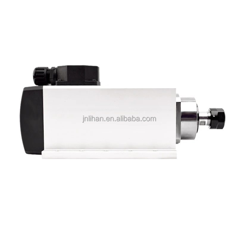 HQD 3.5kw 300hz Air Cooled SpindleAir Cooled Spindle Motor With Flange BEST 4kw Inverter VFD Kit for CNC Router Woodworking