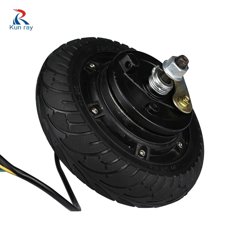 8 Inch 350w 24v 36v 48v Dc Brushless Nongear Hub Wheel Motor For Electric Scooter E